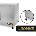 thumbnail image 4 of Mesa Refrigerada Bajo Barra 2 Puertas, Rhino, MERBAJ-48, 4 of 7