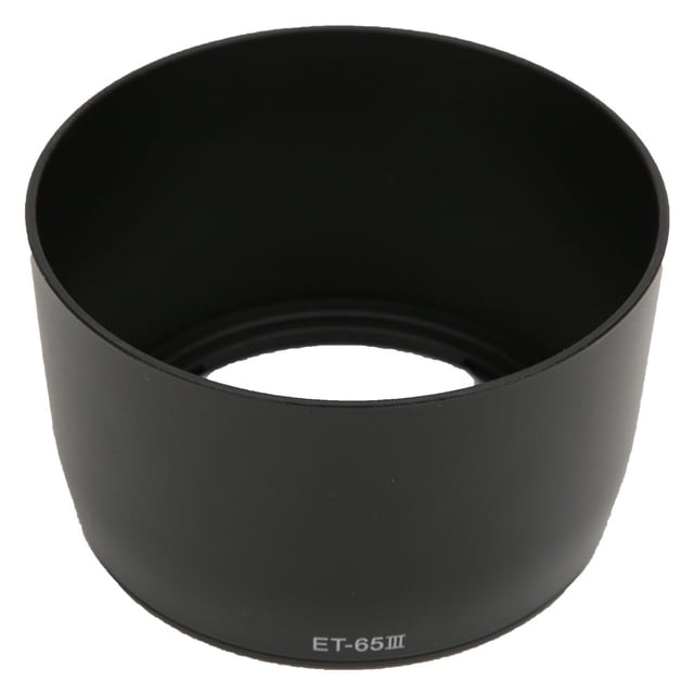Plastic Lens Hood,ET-65Ⅲ Plastic Lens Hood Camera Lens Hood Mount Lens Hood Impressive Results