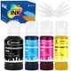thumbnail image 1 of Botellas de recarga de tinta de sublimación Jeostarky, paquete de 4, 127 ml/70 ml, 1 of 9