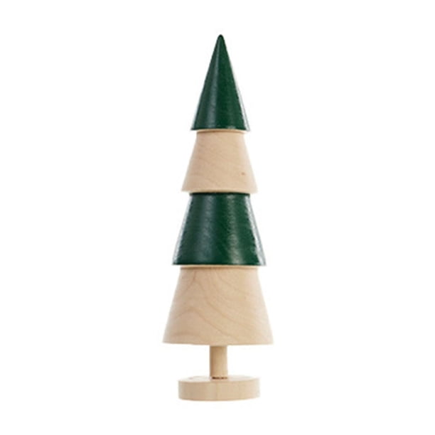 XWSHYW Decoraciones para El Hogar Pequeño Adorno En Mesa En Forma En Árbol de Navidad.