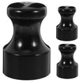 thumbnail image 1 of OUNONA 3Ud Sellos Negros Redondos Con Mango Ergonómico Para Aplicaciones Formales E Informales De Manualidades, 1 of 7