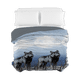 thumbnail image 1 of Cobertor con Borrega King Size extra suave Mod. Lobos, 1 of 4
