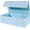 Ocean Theme, variant on Blue Ocean Theme Gift Box with Magnetic Lids 13.8x8.3x4.4 in, Large Bridesmaid Proposal Boxes, Rectangle Wedding Decorative Storage Box 1 Pack