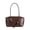 Coffee, variant on Tote Bag for Womens Solid Color Simplicity Large Capacity Fashion Vintage Elegant Leather Handbag Shoulder Bag (Brown)