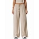 thumbnail image 1 of Pantalones Deportivos Casuales Holgados de Pierna para Mujer, Rectos, de Tiro Bajo, con Bolsillos con Cordón Elástico Albaricoque L, 1 of 9