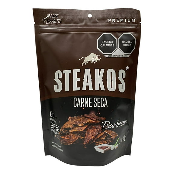 Carne Seca Steakos Barbacoa 90 g