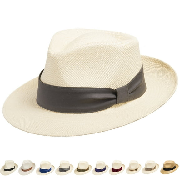 Ultrafino Genuine Havana Retro Panama Straw Hat Classic Lightweight ALL SIZES