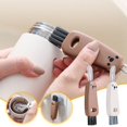 thumbnail image 3 of Qnjujn 3 in 1 Cup Cleaning Brush Rotatable Head for Bottle Lids and Straws Tight Space Cleaner for Water Bottles Travel Mugs Baby Bottles Compact Kitchen Brush Set with Hanging Hook, 2 Pack, 3 of 3