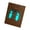 Blue, variant on 2Pcs/set Bullet Shape Necklace Hexagonal Pendant Magnet Necklace with Matching Heart Charm Glowing Jewelry