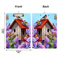 thumbnail image 3 of ALAZA Plastic Clipboard A4 Letter Size Decorative Clipboards for Students Women Men 9" x 12.5" Colorful Birds Lavenders-2, 3 of 6