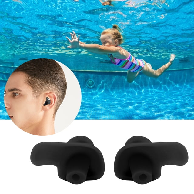 Taponas Para Los Oídos, Gel De Sílice Nadador Tallas Para La Oreja Tapones Para La La Oreja Con 1 Par Para Nadar