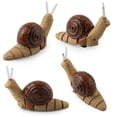 thumbnail image 2 of Milaget Motohomeau Remote Control Mock Fake Snail RC Toy Prank Insect Joke Scary Trick Snail Khaki, 2 of 9