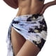 thumbnail image 3 of MKLEKYY Trajes De Baño Mujer Dos Piezas Women 1 Piece Sheer Wrap Knot Cover Up Skirt Without Bikini Beach Wrap Bikini Shiny Wraps Cover Ups For Swimwear 554, 3 of 6