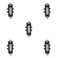 thumbnail image 2 of relayinert USB Bike Tail Light Bicycle Safety Cycling Reminding Rear Lamp Waterproof Taillight Wide Range Accessories Gear White 5Set, 2 of 6