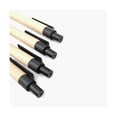 thumbnail image 3 of 100Pack Ballpoint Pen Retractable Ballpoint Pen,Black Ink Click Pens Recycled Kraft Paper Pens for Office School Supplie, 3 of 5