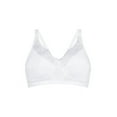 thumbnail image 2 of Amoena Women's Nancy Wire-Free Pocketed Mastectomy Bra, White, 50D, 2 of 5