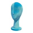 thumbnail image 4 of EHJRE Mannequin Head Home Velvet Hat Display Stand for Glasses Hairpiece Headphone Blue, 4 of 8