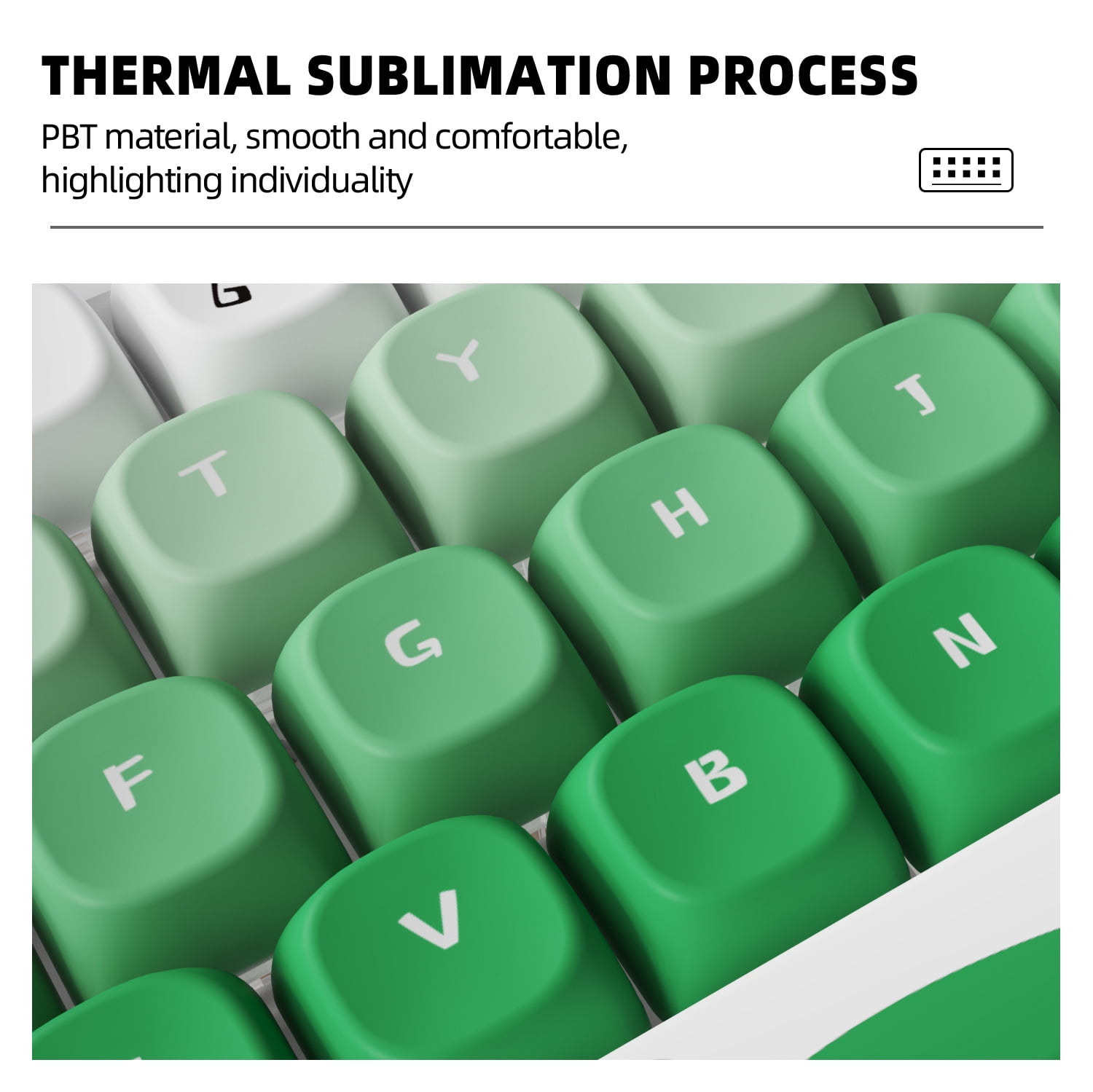 Summer Ranch Keycaps 121 Keys PBT Material MOA Profile DYE-SUB For MX Switch Wooting Mechanical Keyboard Keycaps ISO ANSI Layout