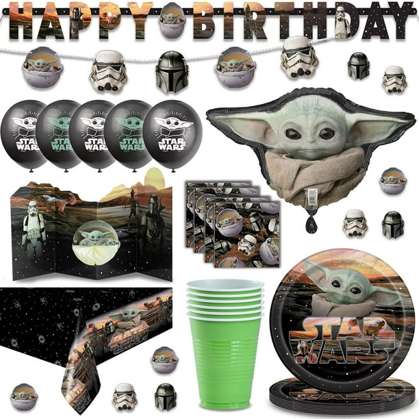 Baby yoda 2024 party supplies
