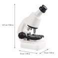 thumbnail image 3 of TIMIFIS Science Microscope Children's Microscope Toys HD 1200 Times DIY Biological Experiment Glass Educational Science Toys Education, 3 of 8