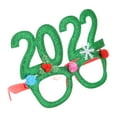 thumbnail image 3 of Gafas de fiesta navideñas, montura de gafas navideñas, gafas de disfraz navideñas brillantes, montura de gafas navideñas, mejora tu experiencia, 3 of 14