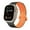 Blackorange, variant on Magnetic Silicone Band for Apple Watch 42(Series 1/2/3)/44/45/46/49mm for Men Women, Lightweight Sport Strap for iWatch Ultra SE Series 10 9 8 7 6 5 4 3 2 1, with Security Loop, Starlight