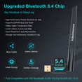 thumbnail image 2 of Adaptador Bluetooth 5.4 Hakimonoe BT09 para PC Windows Linux, 2 of 9
