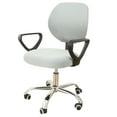 thumbnail image 1 of Moonsaad Stretch Office Computer Rotating Chair Split Cover, Spandex Seat Cover Chair Protector Slipcover, 1 of 7