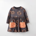 thumbnail image 5 of YUEHUA Halloween Dress for Children Little Girls, Shiny Tulle Skirt with Lace Sleeve, Elegant Puffed Sleeve Autumn Festival Dress for 4-6, 5 of 8