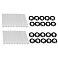 thumbnail image 2 of Garage Door Hinge Quiet Roller Sleeves Quantity of 20, 2 of 4