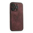 thumbnail image 3 of Decase for Apple iPhone 14 Phone Case,Ultra Thin Butterfly Embossed Pattern PU Leather Scratch-resistant Shockproof Protective Case Cover for iPhone 14,Winered, 3 of 4