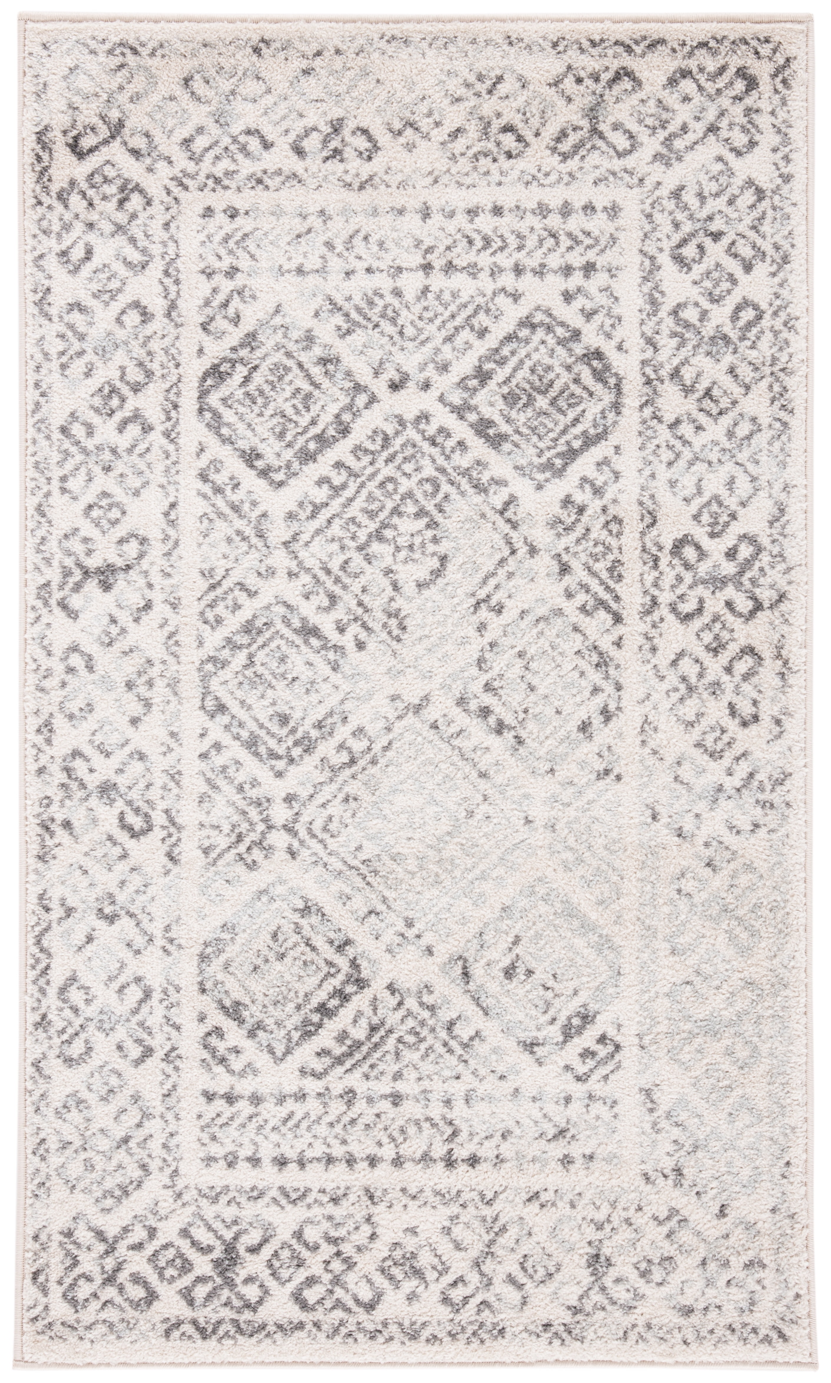 Safavieh Tulum Ophelia Oriental Area Rug, Ivory/Gray, 4' x 6'