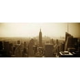 thumbnail image 4 of Bill Gannos 24x13 Black Modern Wood Framed Wall Art Titled - New York Skyline, 4 of 6