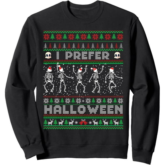 Men’s Holiday Sweatshirt, Christmas Graphic Pullover, Casual Winter Long Sleeve for Xmas Party