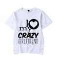 thumbnail image 1 of Camisetas con el diseño "Amo a mi novia loca" para hombre, ropa luminosa, camiseta de hip hop de manga corta., 1 of 7