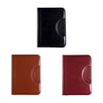 thumbnail image 4 of Injueey Carpeta de cartera portátil para profesionales que viajan Carpeta de PU multifuncional con asas Maletín de negocios cartulina marrón, 4 of 6