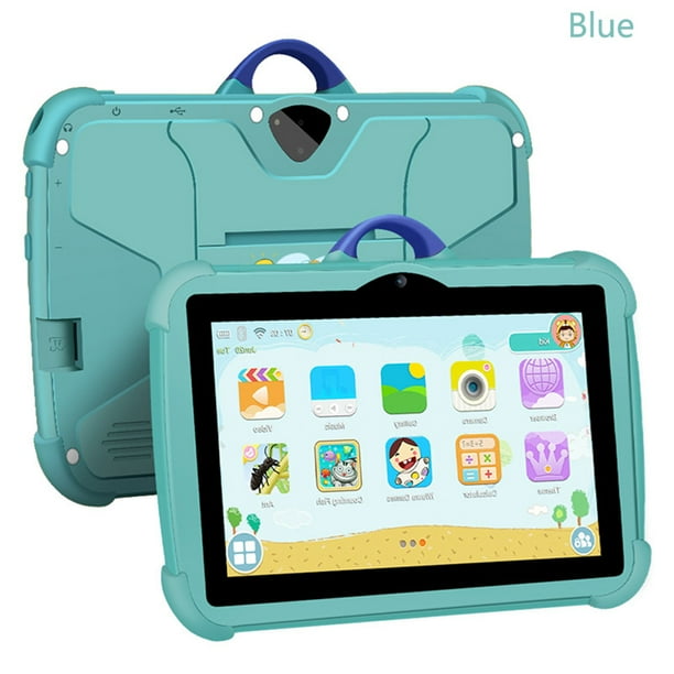 New 7 Inch Android 13 Learning Education Kids Tablets Quad Core 4GB RAM