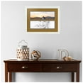 thumbnail image 2 of ArtToFrames Collage Photo Picture Frame with 2 - 4x13" Openings, Framed in White with El Dorado and Black Mats (CDM-3966-2162), 2 of 8