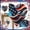 b, variant on 4th of July Window Hanging Decorations, Patriotic Independence Day Decor, Usa Flag Acrylic 2D Star Ornament for Home Living Room Door Window, Party Supplies,Hanging Board for Wall,e