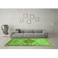 thumbnail image 3 of Ahgly Company Indoor Square Persian Green Traditional Area Rugs, 3' Square, 3 of 4
