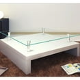 thumbnail image 2 of vidaXL Coffee Table with Glass Top White, 2 of 4