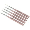 thumbnail image 6 of Beaute Galleria 5 Pieces Nail Art Brush Set with Liners and Striping Brushes, for Thin Fine Line Drawing, Detail Painting, Striping, 6 of 7