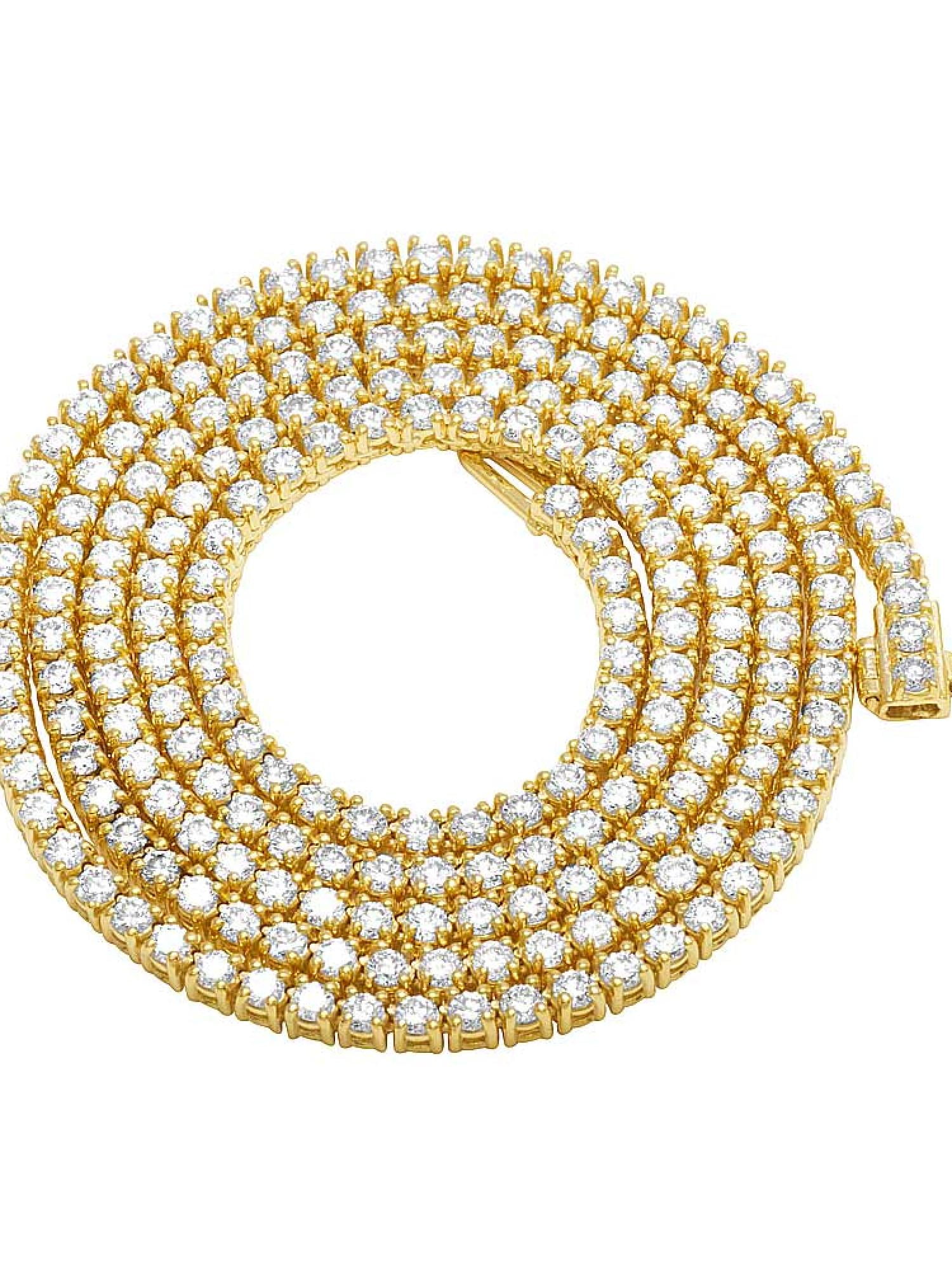 10K Yellow Gold Genuine Diamond 3MM One 