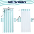 thumbnail image 6 of Tirrinia Lounge Chair Towel Cover with Fitted Top Pocket, DIY Pillow Design (Stuff with Clothes or Towels), Beach Chair Cover for Pool Lounge Chairs, Chaise Lounge Towel Cover, Soft & Quick Dry, 6 of 7