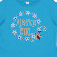 thumbnail image 4 of Inktastic Alaska Girl Forget-me-not Flower Girls Toddler T-Shirt, 4 of 5