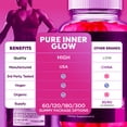 thumbnail image 4 of Pure Inner Glow Maximum Strength ACV Gummies Advanced Apple Cider Vinegar Supplement 1000MG Formula 60 Gummies, 4 of 8