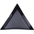 thumbnail image 1 of HUGFEGWE 10Pcs/Set Plastic Triangle Tray, Nail Art Rhinestones Gems Crystal Tray, Beads Sorting Tray, Triangle Sorting Storage Plates Art Tray for Craft and DIY(Black) CJB91-62304, 1 of 8