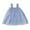 Blue, variant on Kids Girls Rainbow Tulle Dresses for Baby Summer Halter Princess Dress Toddler Girls Sleeveless Tutu Sundress for 18 Months - 6 Years