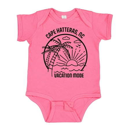 

Inktastic Summer Vacation Mode Cape Hatteras North Carolina Gift Baby Boy or Baby Girl Bodysuit