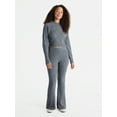 thumbnail image 2 of No Boundaries Cable Knit Pullover Sweater, Lightweight, Women’s, 2 of 5